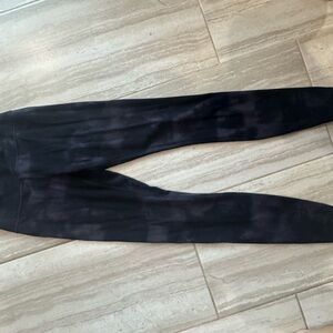 Amazon Black Tie-Dye Leggings